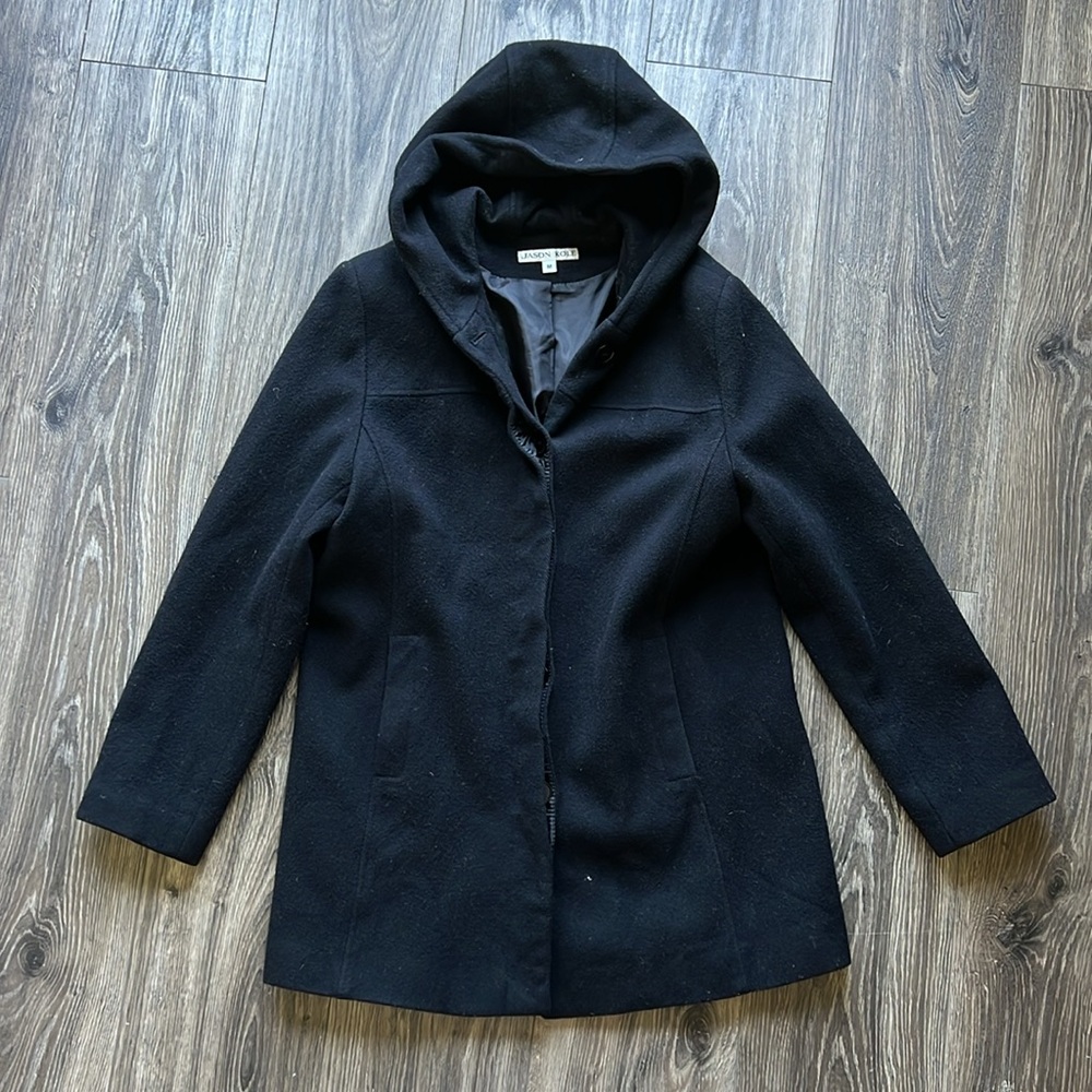 Jason Kole Black Trench Coat